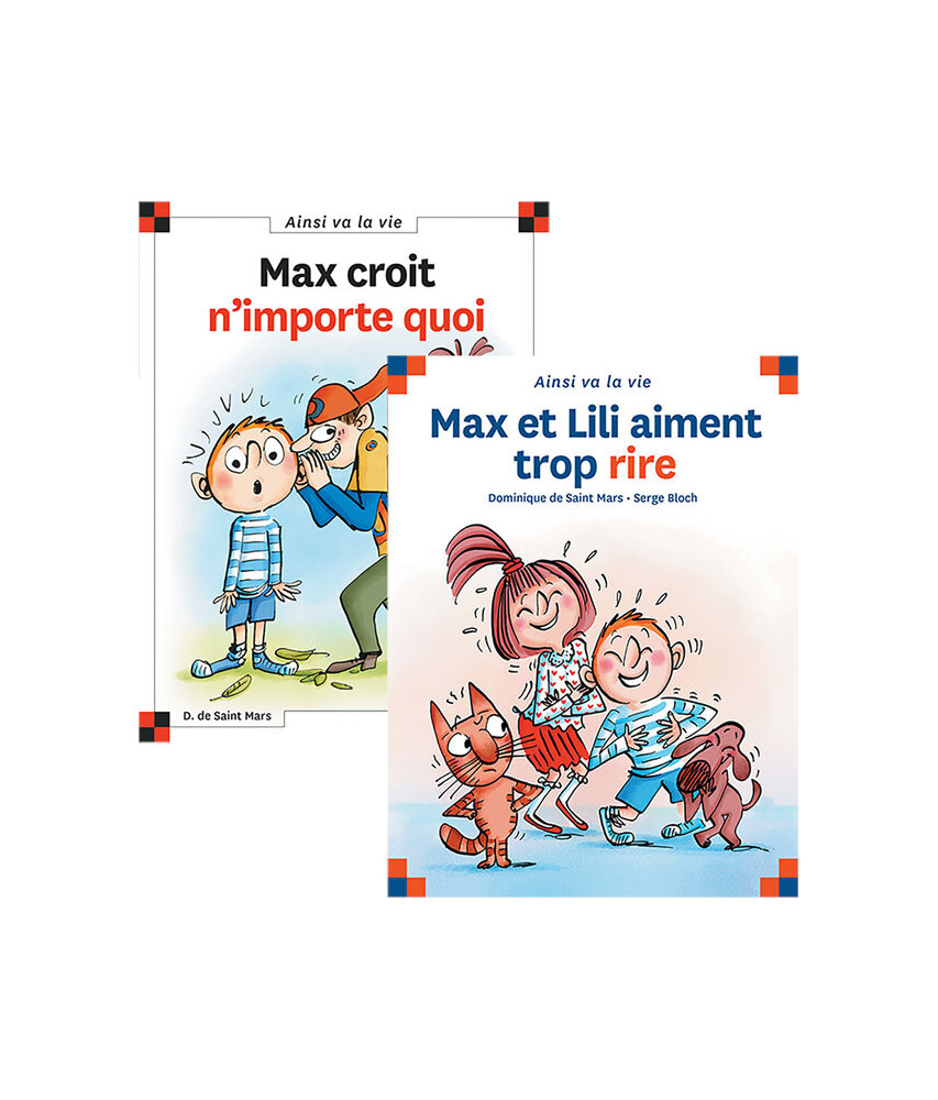 Max et Lili aiment trop rire de Dominique de Saint Mars - Poche - Livre -  Decitre
