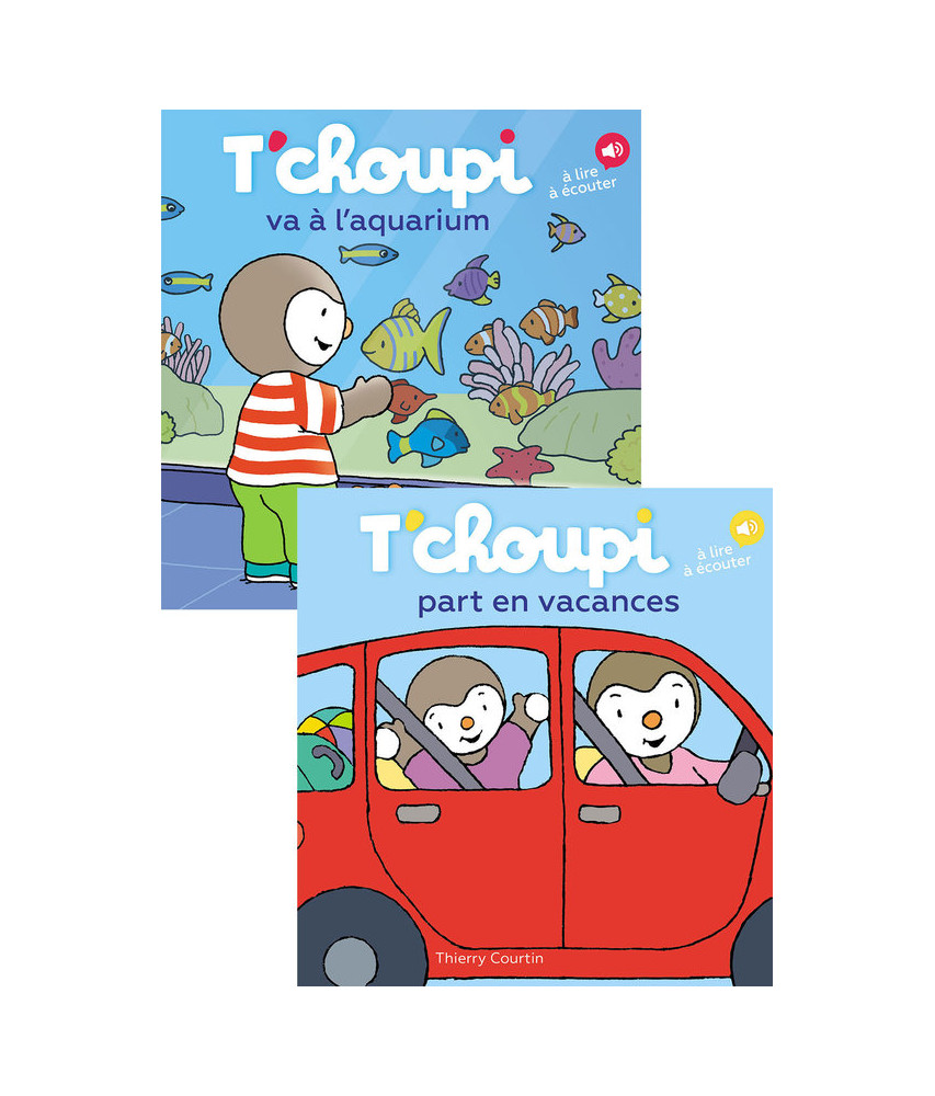 5 livres t’choupi - Tchoupi | Beebs