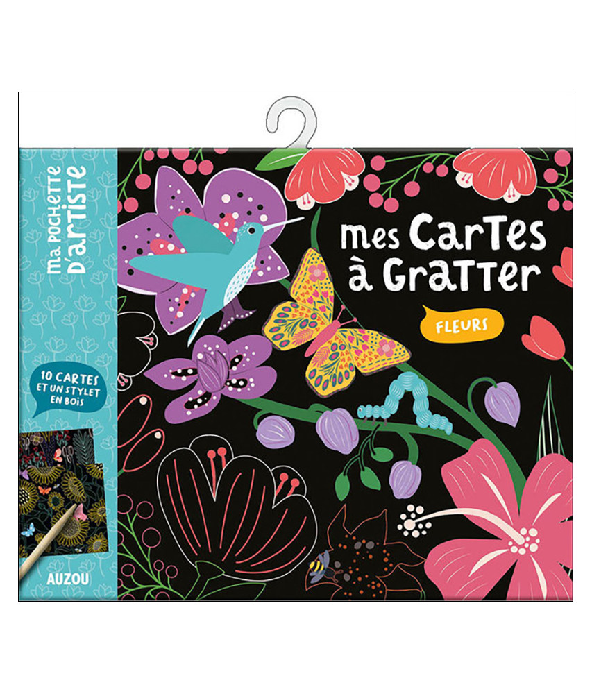 Mes cartes à gratter Fleurs