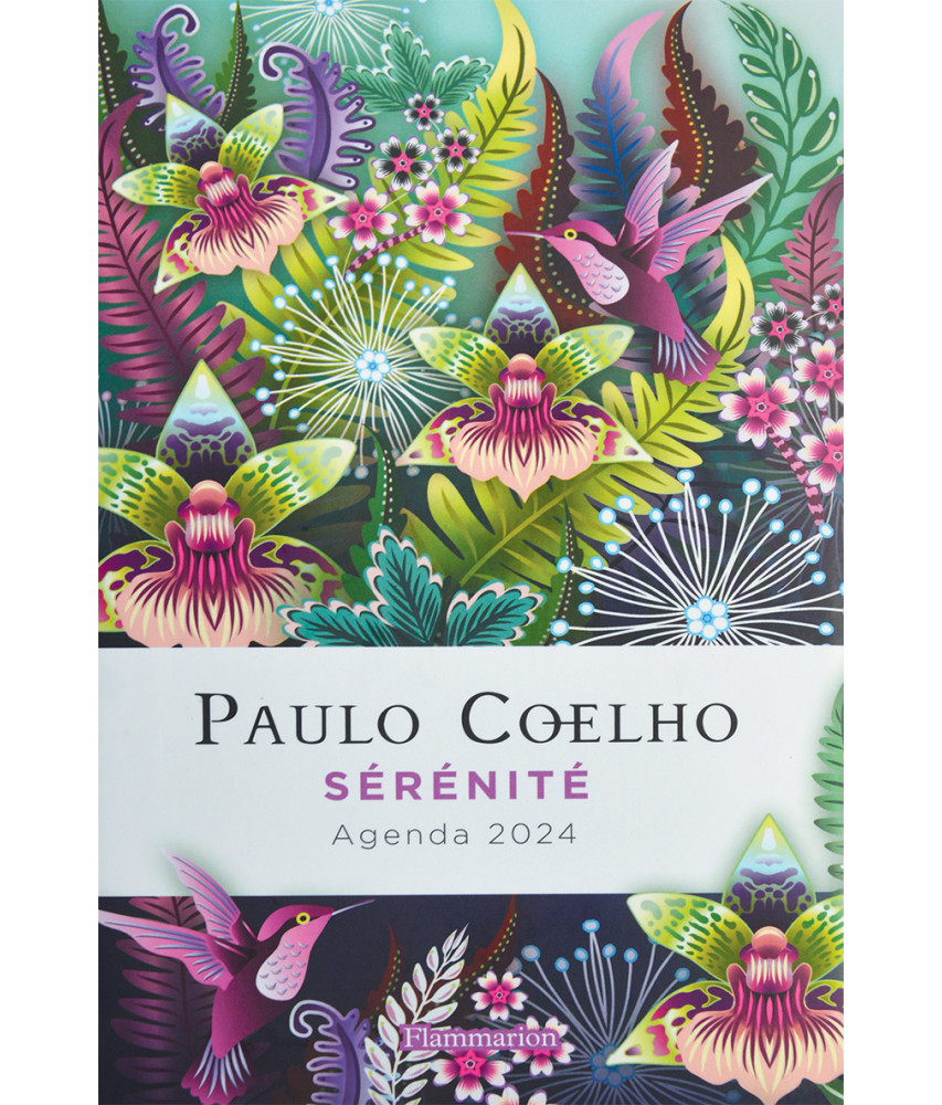 Agenda 2024 Paulo Coelho Sérénité