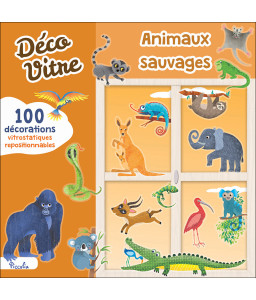 Déco Vitres - Pâques + Animaux sauvages