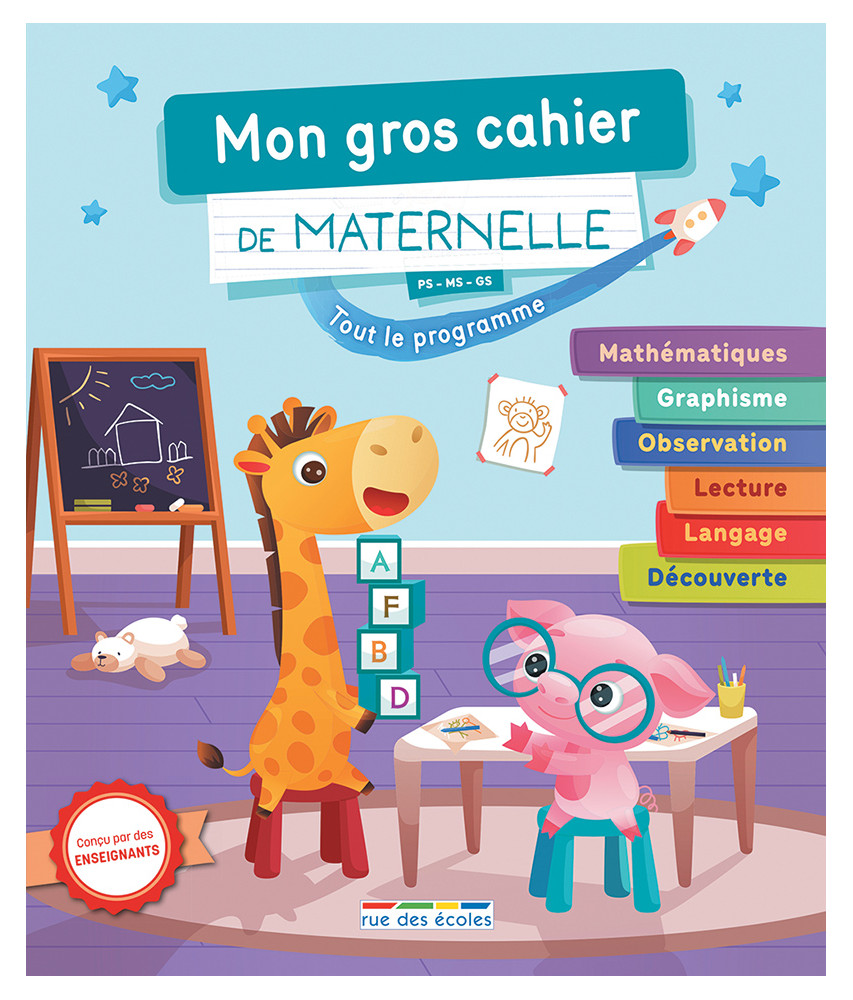 Mon gros cahier de Maternelle