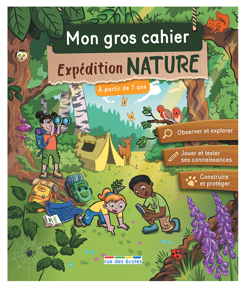 MON GROS CAHIER EXPEDITION NATURE