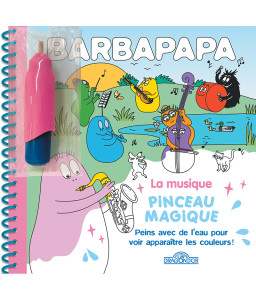 Barbapapa, Pinceau magique, la musique, Mes coloriages