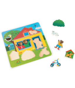 Mon premier puzzle en bois Petit Ours Brun