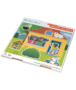 Mon premier puzzle en bois Petit Ours Brun