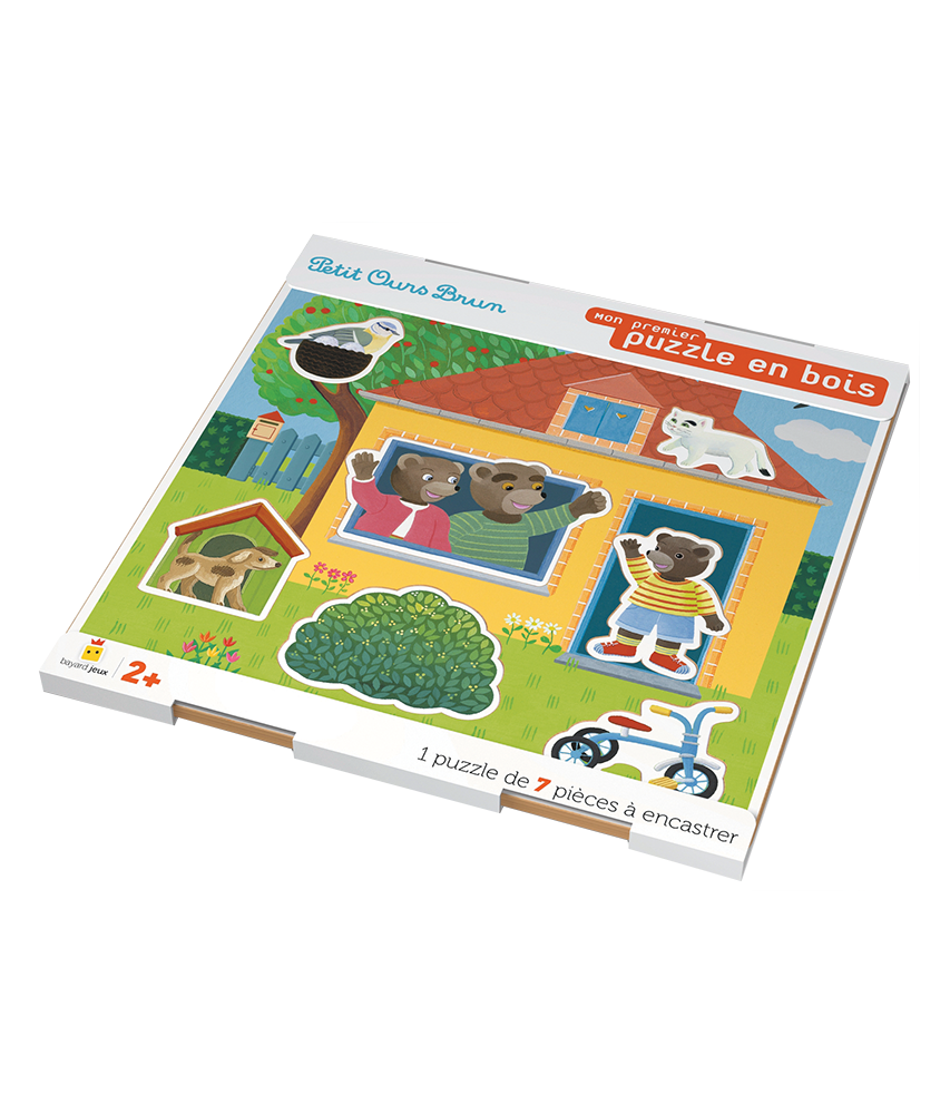 Mon premier puzzle en bois Petit Ours Brun