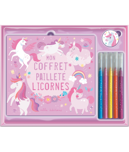 Mon coffret pailleté Licornes