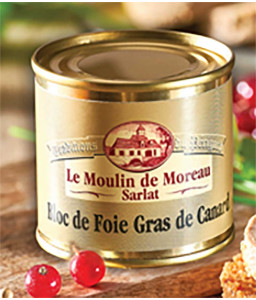 Bloc de foie gras de canard 100G