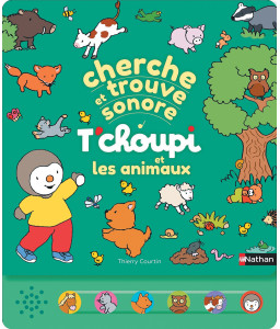 Cherche et trouve sonore, T'choupi et les animaux