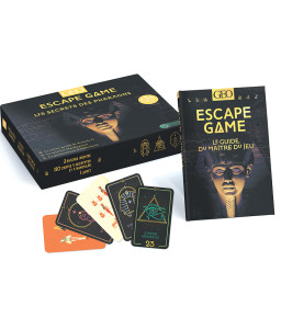 Escape game les secrets des pharaons