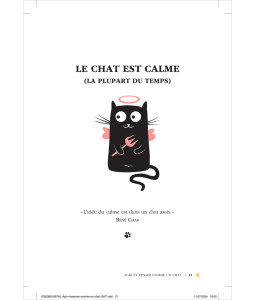 Agir et penser comme un chat