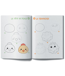 Mes 300 modèles à dessiner en pas à pas, Kawai