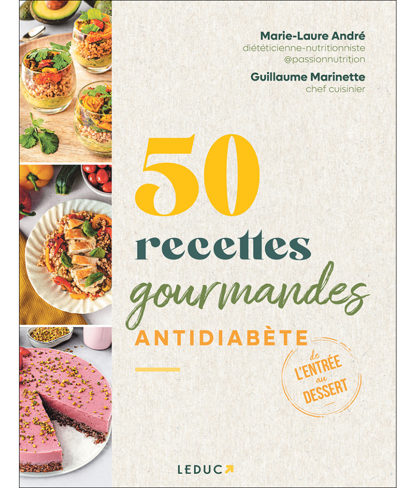 50 recettes gourmandes antidiabète