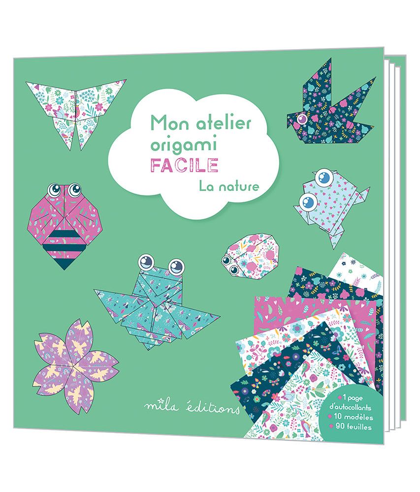 Mon atelier origami facile, la nature