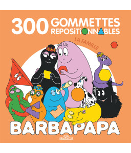 Barbapapa, Pinceau magique, la nature + 300 gommettes, La famille