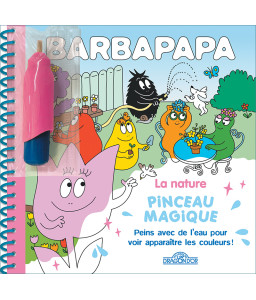 Barbapapa, Pinceau magique, la nature + 300 gommettes, La famille