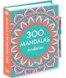 300 mandalas à colorier