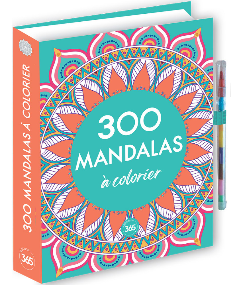 300 mandalas à colorier