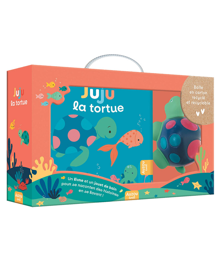 Mon premier livre de bain, Juju la Tortue