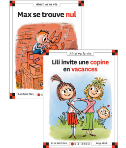 Lili invite une copine en vacances, Max se trouve nul